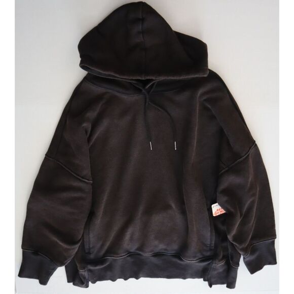 FP Movement OB1632414 Women's Sz L Black Sprint to the Finish Logo Hoodie - Picture 9 of 10